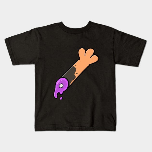 Paws - doge Kids T-Shirt by d o r r i a n